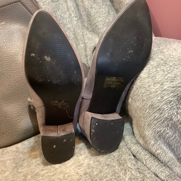 Bundle of Matt and nat backpack with suede shoes. - Picture 3 of 5